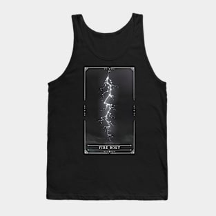 Fire Bolt Dnd Tarot Card Dungeons and Dragons 5e Tank Top